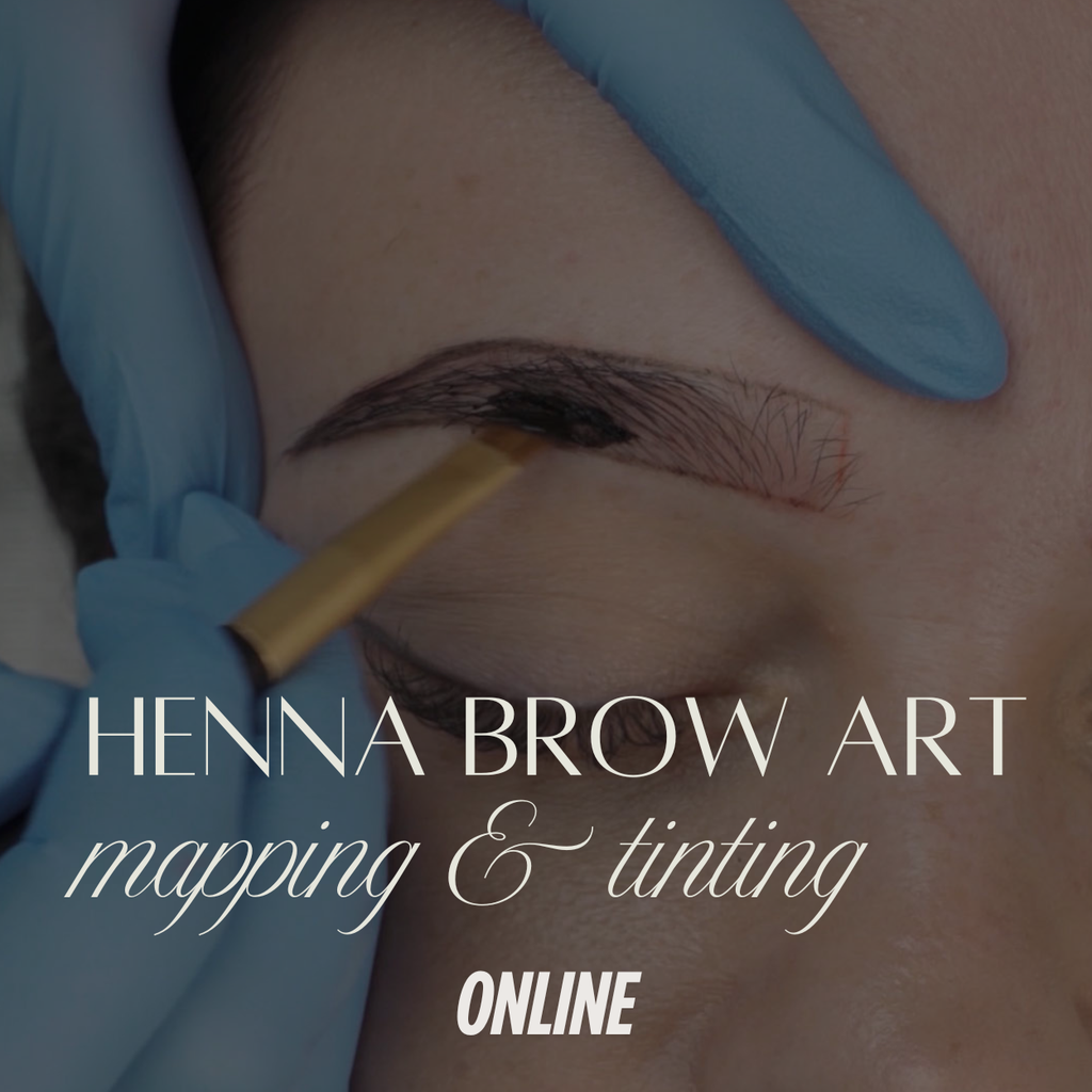 Brow Mapping and Henna Brow Art Certification Training Online