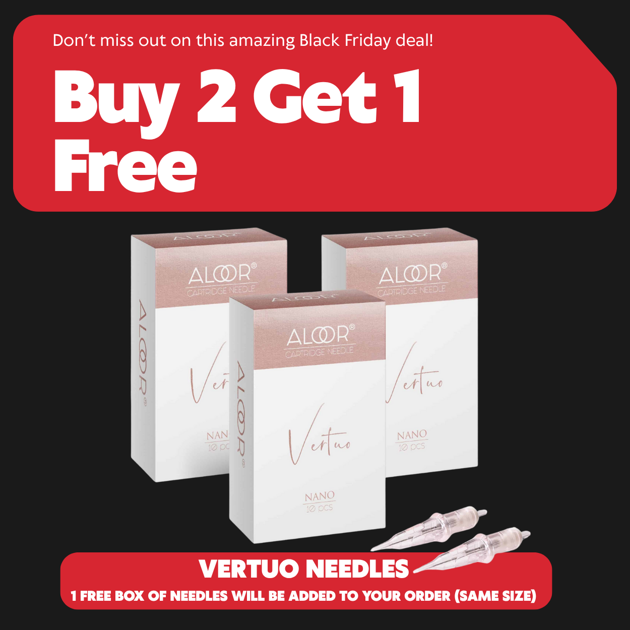 Aloor® Vertuo Universal Wide Tube Cartridge