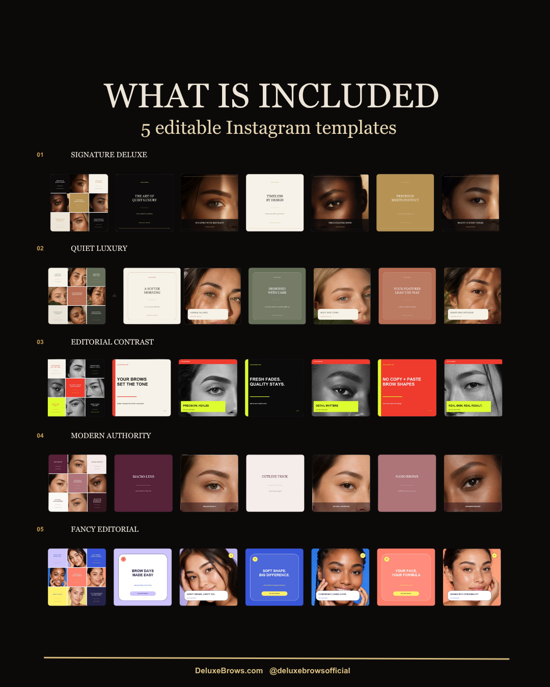 THE PMU CONTENT + PREMIUM INSTAGRAM TEMPLATES