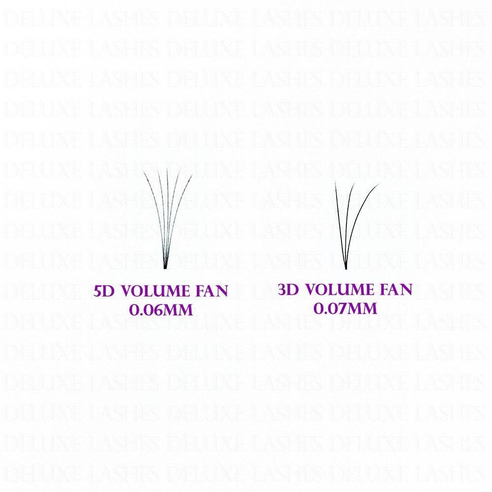 Deluxe Lashes 5D 0.07mm VOLUME Eyelashes Fans