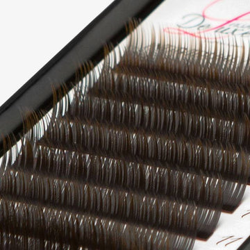 Deluxe Lashes BROWN TIP DOUBLE TONE