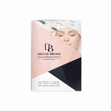 25 x Deluxe Brows® After Care Client Cards