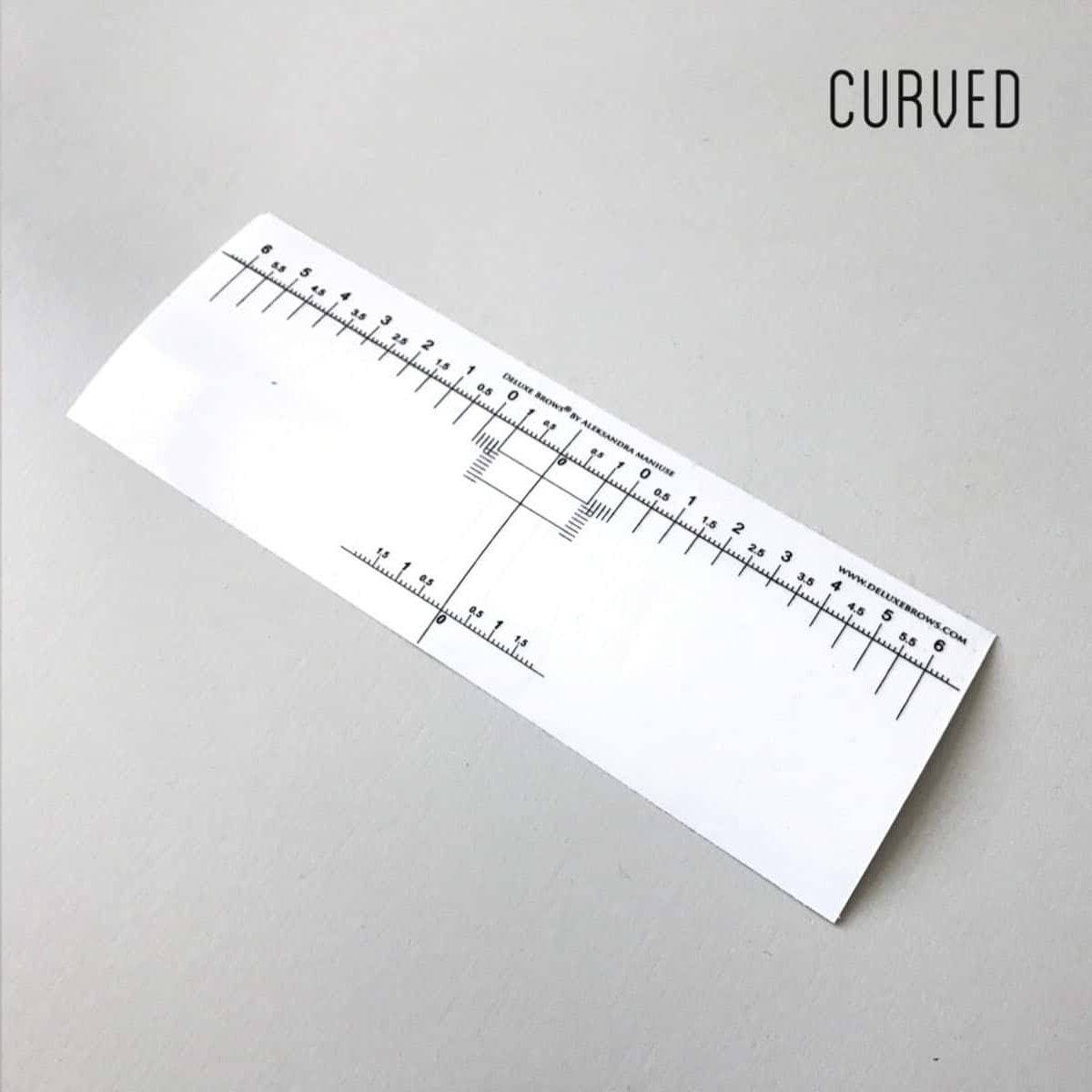 Deluxe Brows® Brow Mapping Sticky Symmetry Ruler